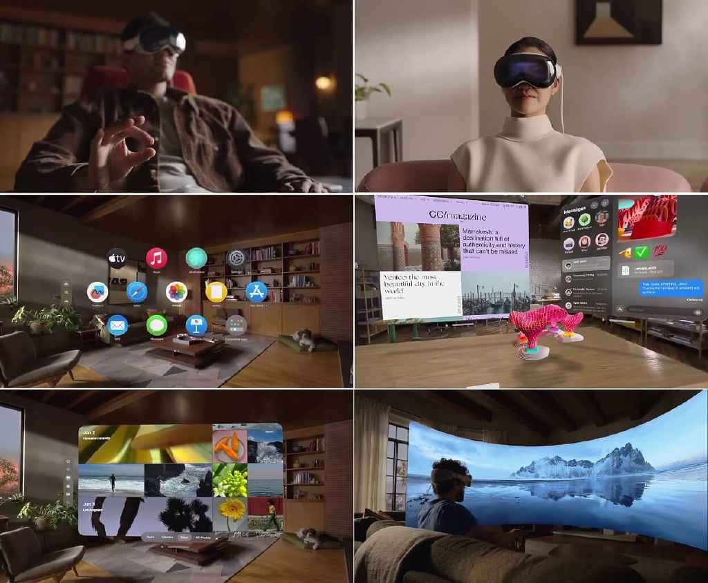 Apple представил гарнитуру дополненной реальности Vision Pro
