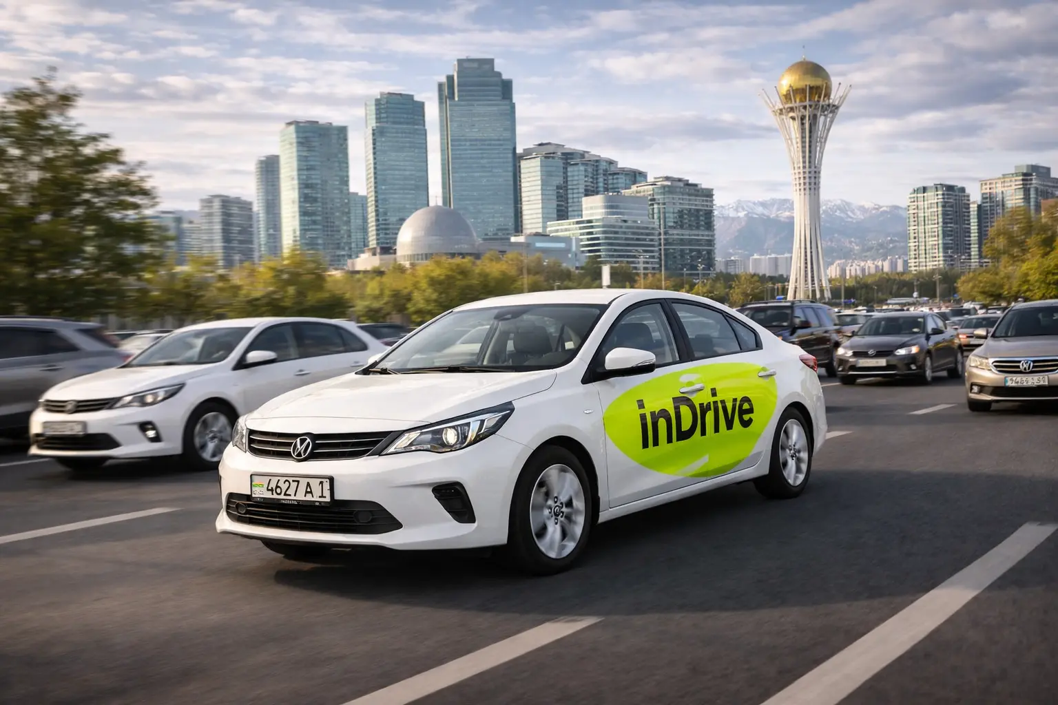 Назван самый выгодный сервис такси в Казахстане